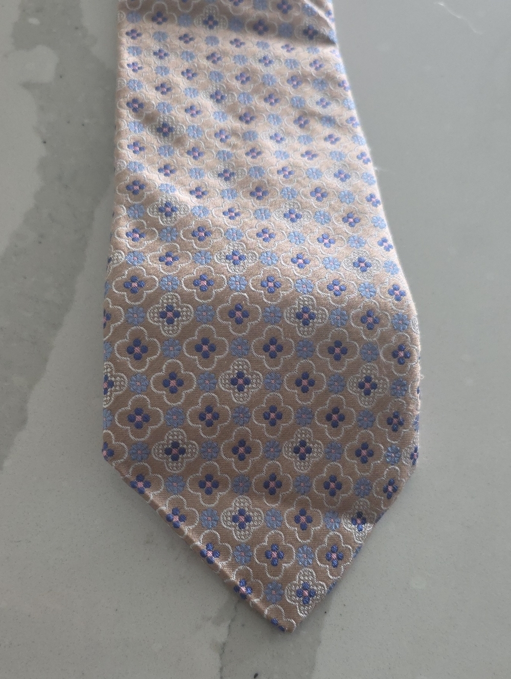 Dion Collection 100% Italian Silk Floral Tie